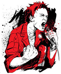 rock icons: johnny rotten